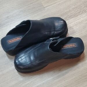 Harley-Davidson Women's Black Leather Flats